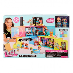 Мини-дом для кукол Лол - Lol Surprise Clubhouse (40 сюрпризов+ 2 эксклюзивные куклы) - фото
