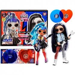 Игровой набор Куклы LOL Surprise! OMG Remix Rocker Boi and Punk Grrrl - фото