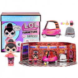 LOL Surprise Фурнитура Автосалон с куклой 4 серия - фото