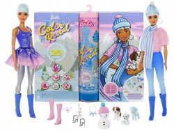 Адвент Календарь Куклы Барби Color Change Reveal - фото