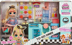 Набор-Кухня L.O.L. Surprise OMG TO-GO DINER с куклой Miss Sundae 45 сюрпризов - фото