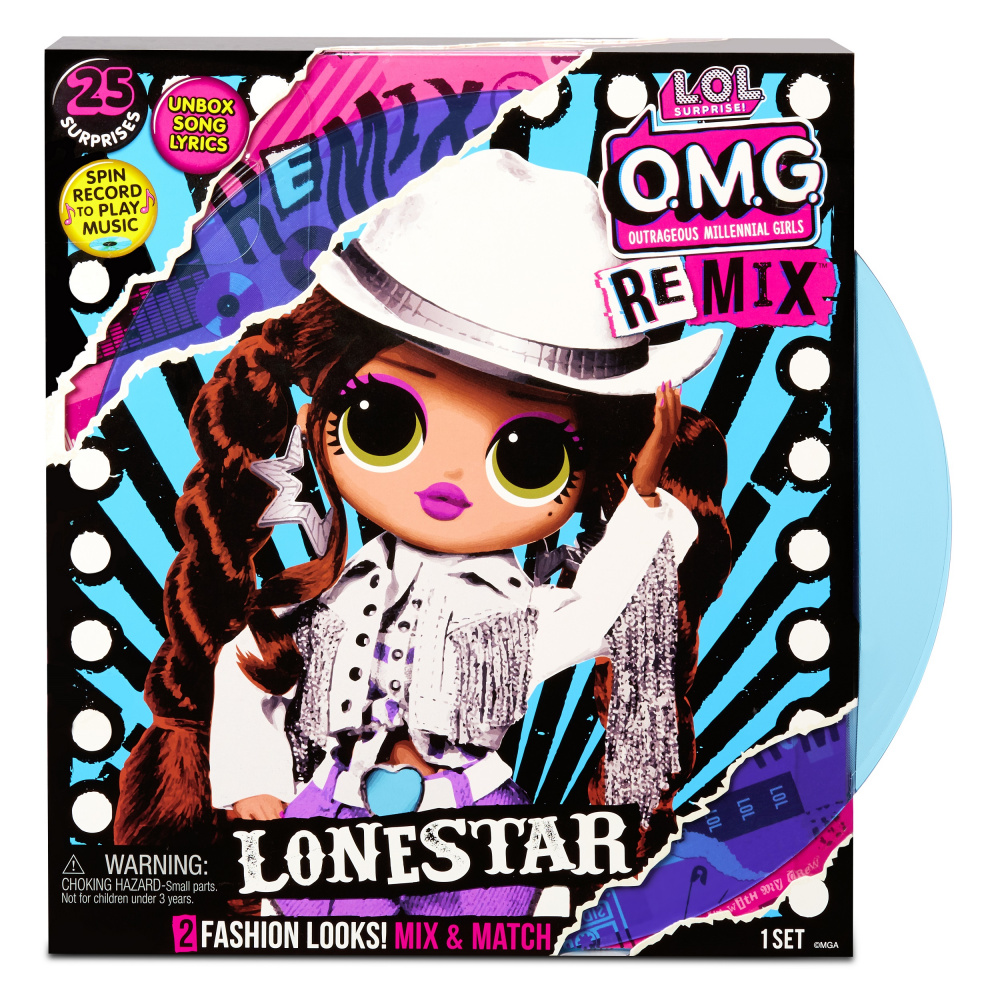 Кукла Lol OMG Remix Lonestar - фото2