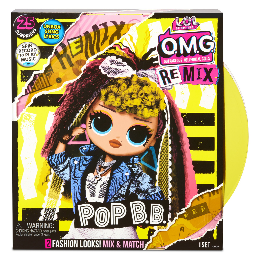 Кукла Lol OMG Remix Pop B.B.