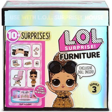 Набор Lol Furniture с куклой Boss Queen и мебелью 3 серия - фото