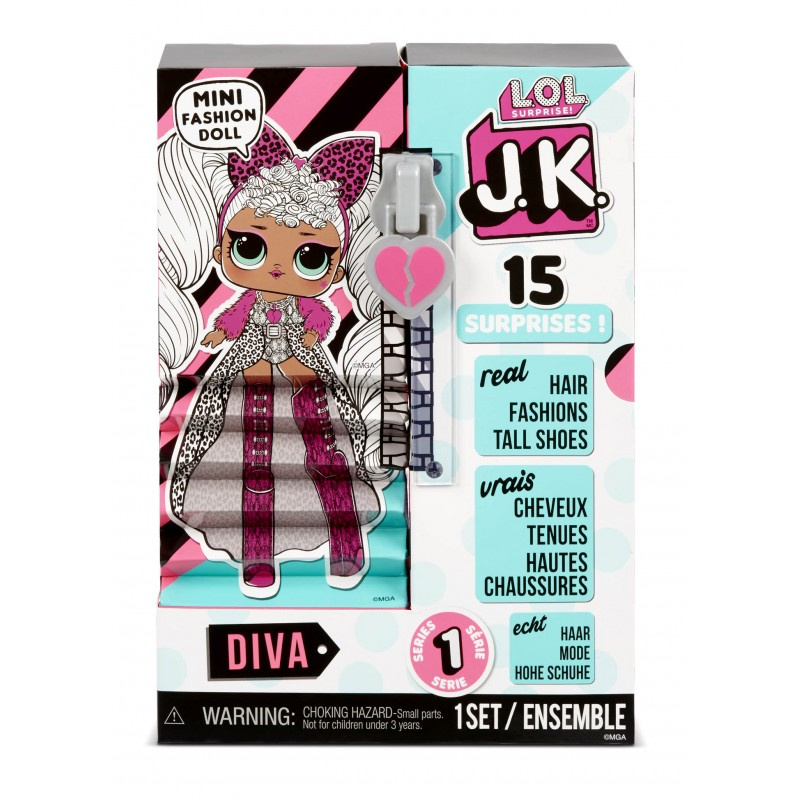  Кукла Lol JK Mini Fashion Doll Diva
