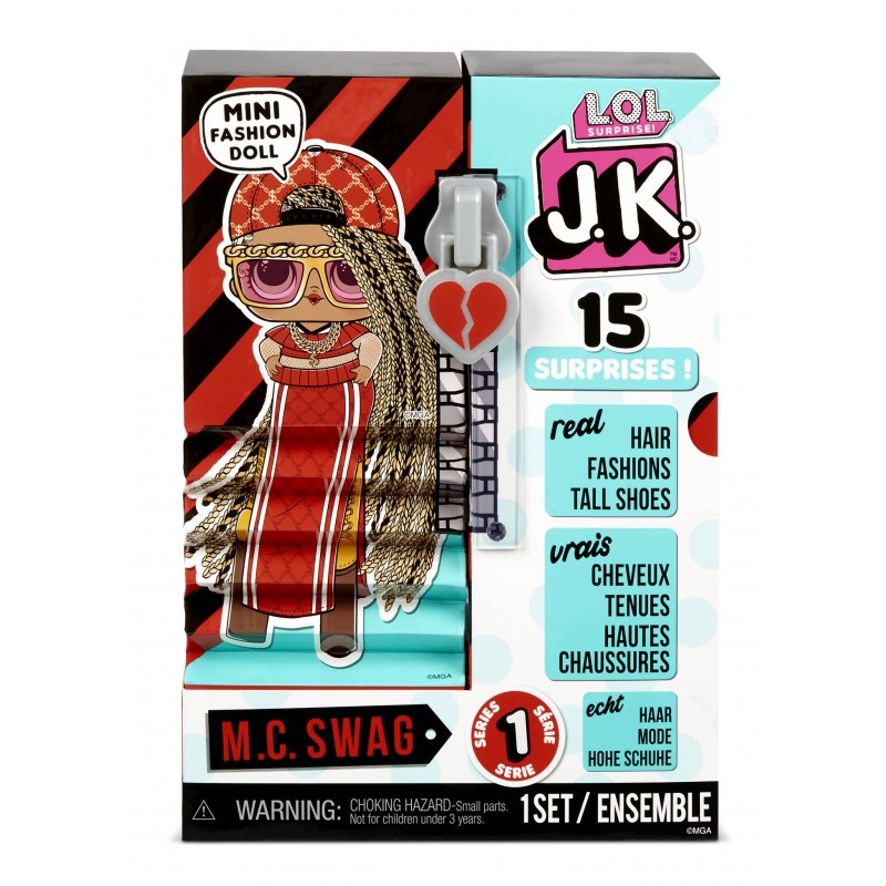 Кукла Lol JK Mini Fashion Doll M.C. Swag - фото7