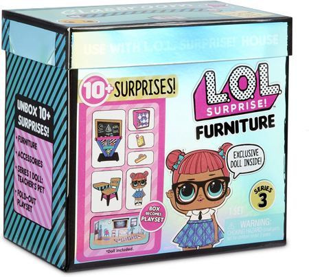 Набор Lol Furniture с куклой Teacher's Pet и мебелью 3 серия