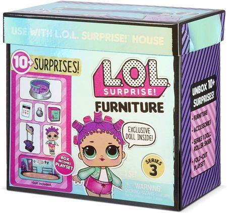 Набор Lol Furniture с куклой Roller Sk8er и мебелью 3 серия - фото6