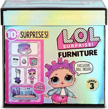 Набор Lol Furniture с куклой Roller Sk8er и мебелью 3 серия - фото
