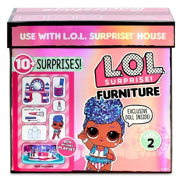Набор Lol Furniture с куклой Independent Queen и мебелью 2 серия - фото