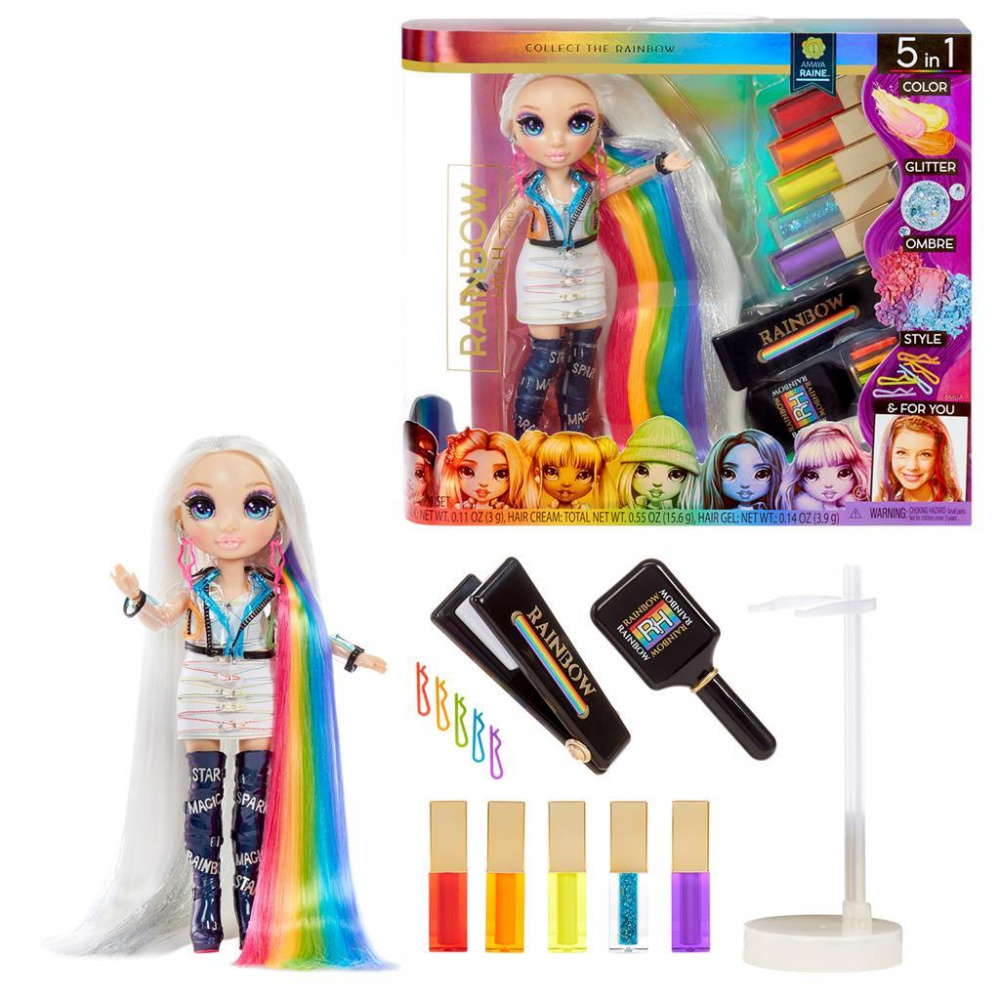 Студия с куклой Rainbow Raine