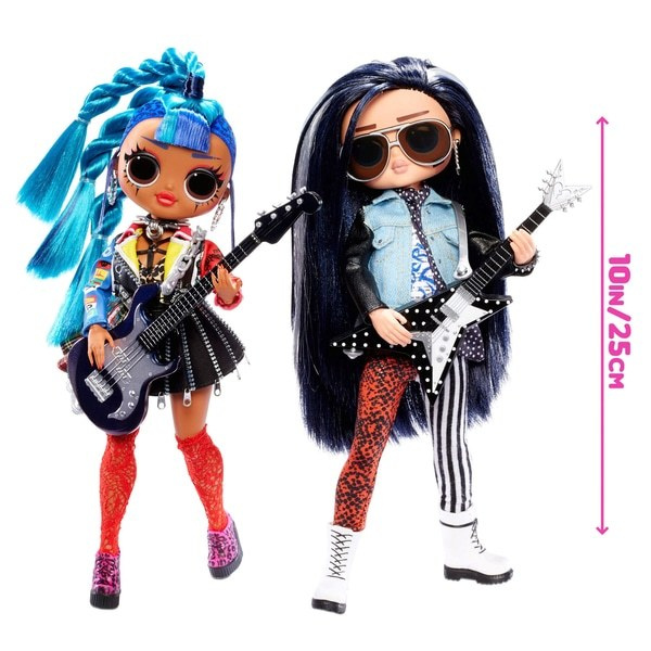 Игровой набор Куклы LOL Surprise! OMG Remix Rocker Boi and Punk Grrrl - фото5
