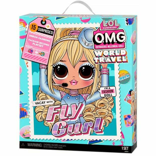 LOL OMG World Travel Fly Gurl doll Лол ОМГ Трэвел Флай Стюардесса