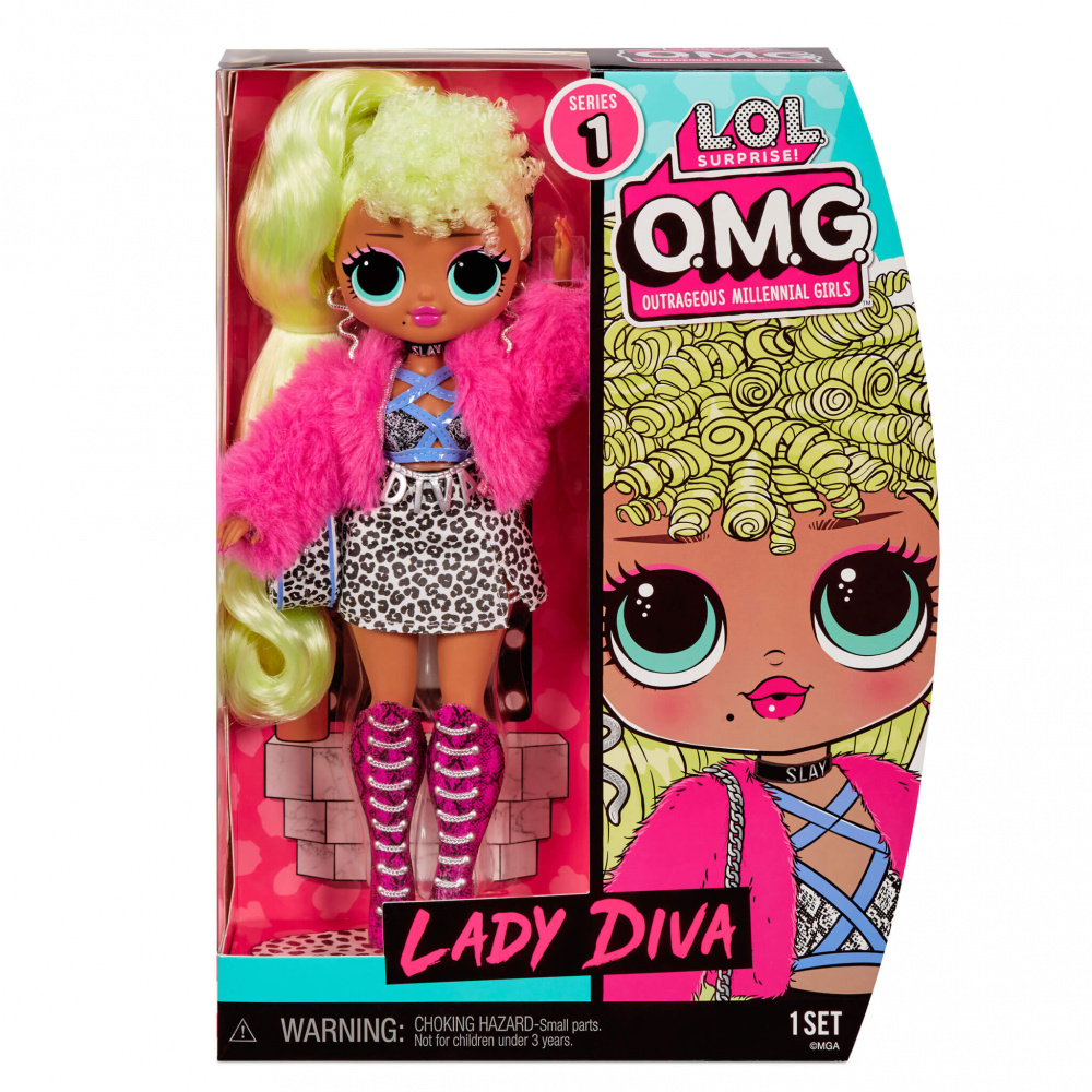 LOL Surprise OMG Lady Diva Fashion Doll Лол Леди Дива - фото