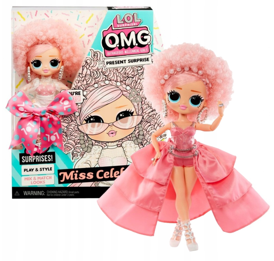 Кукла LOL Surprise OMG Present Surprise Miss Celebrate 2 серия - фото