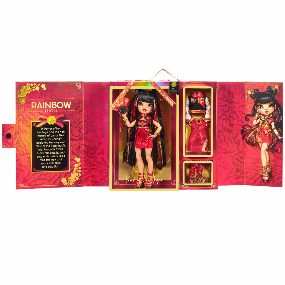 Коллекционная кукла Rainbow High Лили Ченг - фото4