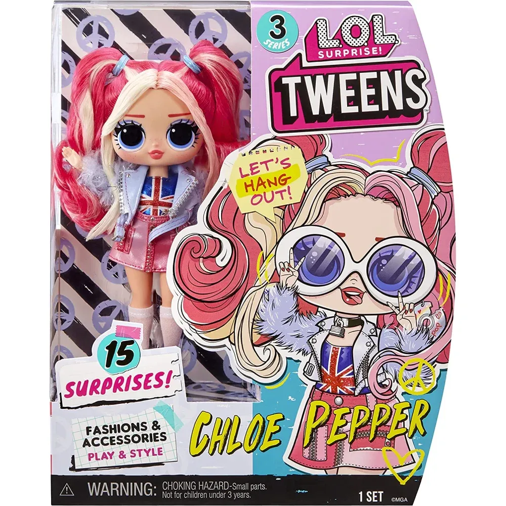 Кукла ЛОЛ Подростки LOL Surprise Tweens Chloe Pepper 3 серия - фото3