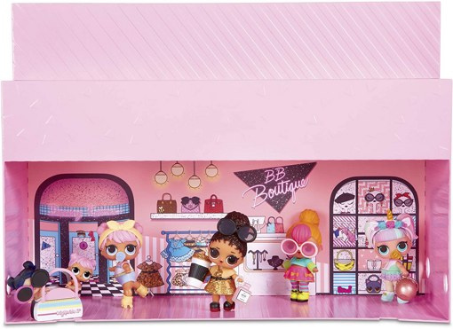 Lol Surprise Mini-Shops 3 в 1 - магазин, подставка, кейс для хранения кукол Лол - фото4