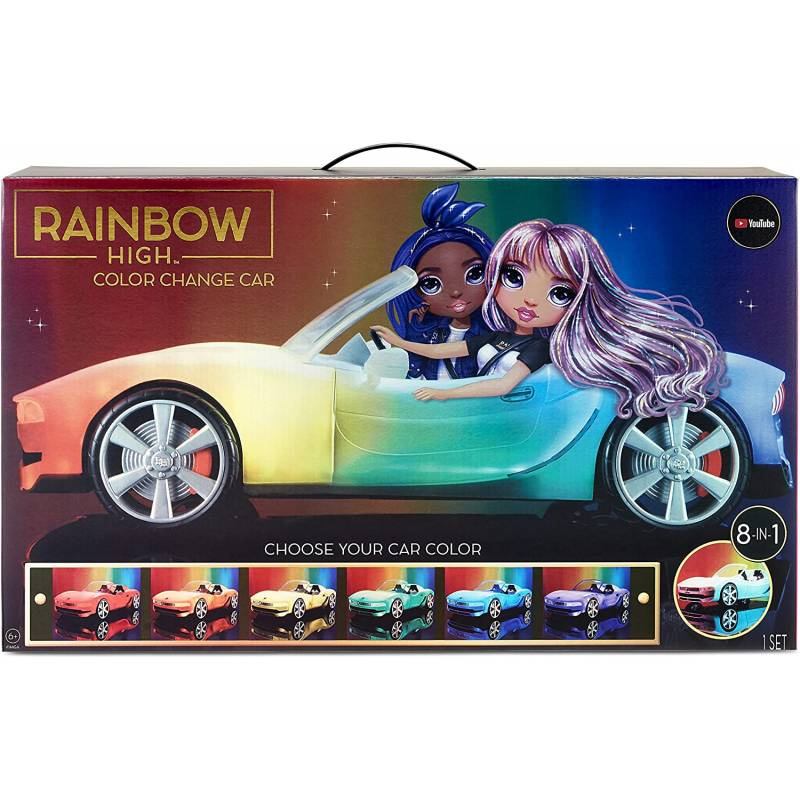 Rainbow High Автомобиль меняющий цвет - фото3