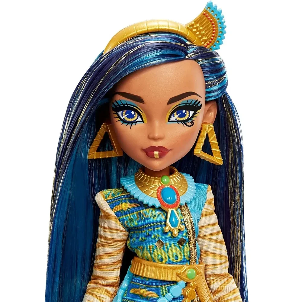 Кукла Монстр Хай Клео де Нил (3-е поколение, 2022) (Monster High Doll Cleo De Nile) - фото3