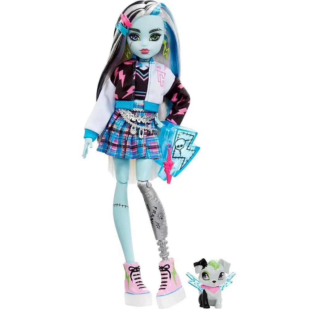 Кукла Монстр Хай Фрэнки Штейн (3-е поколение, 2022) (Monster High Doll Frankie Stein)