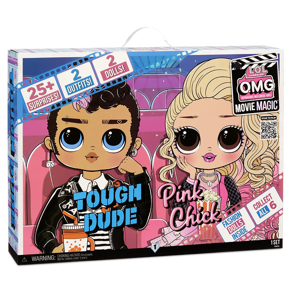 Игровой набор Куклы LOL OMG Movie Magic Tough Dude и Pink Chick - фото6