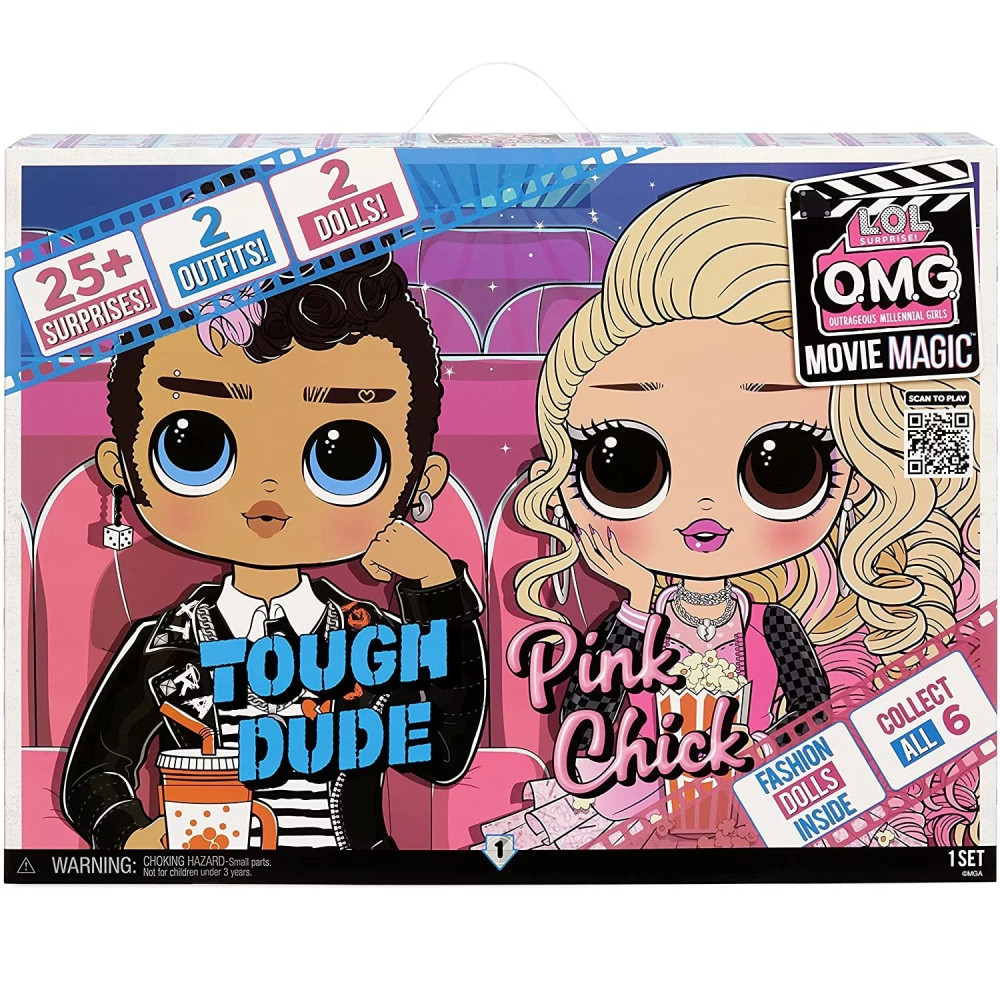 Игровой набор Куклы LOL OMG Movie Magic Tough Dude и Pink Chick - фото7