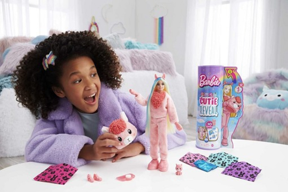Кукла Барби Cutie Reveal Лама HJL60