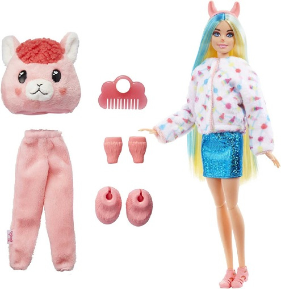 Кукла Барби Cutie Reveal Лама HJL60