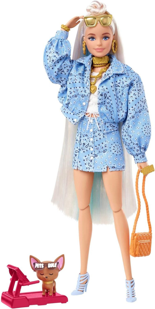 Барби Экстра Barbie Extra №16 с Чихуахуа HHN08 - фото