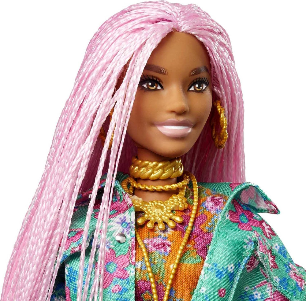Барби Экстра Barbie Extra №10 с мышонком - фото2
