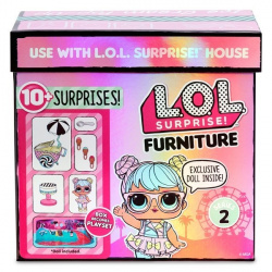 Набор Lol Furniture с куклой Bon Bon и мебелью 2 серия - фото