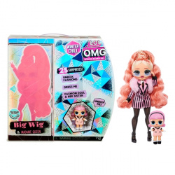 Кукла Lol OMG Winter Chill Big Wig + кукла Madame Queen - фото