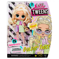 Кукла ЛОЛ Подростки LOL Surprise Tweens Goldie Twist 2 серия - фото
