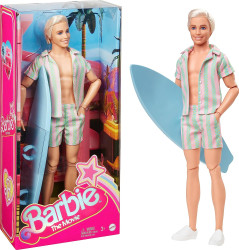 Кукла Кен Барби Barbie Ken The Movie  с доской для серфинга - фото