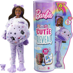 Кукла Барби Плюшевый Мишка Barbie Cutie Reveal Teddy Bear Plush HJL57 - фото